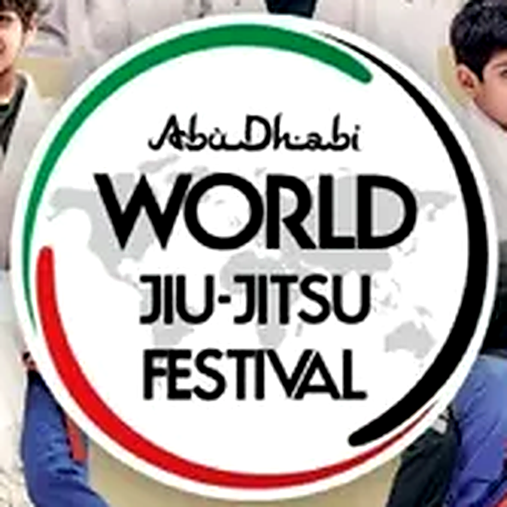 Abu Dhabi World Jiu-Jitsu Festival circular emblem